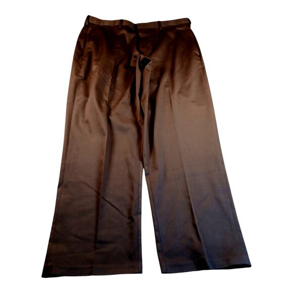 Haggard Iron Free Men's Premium Brwon Khaki Pants - 36x30 - Picture 2 of 6